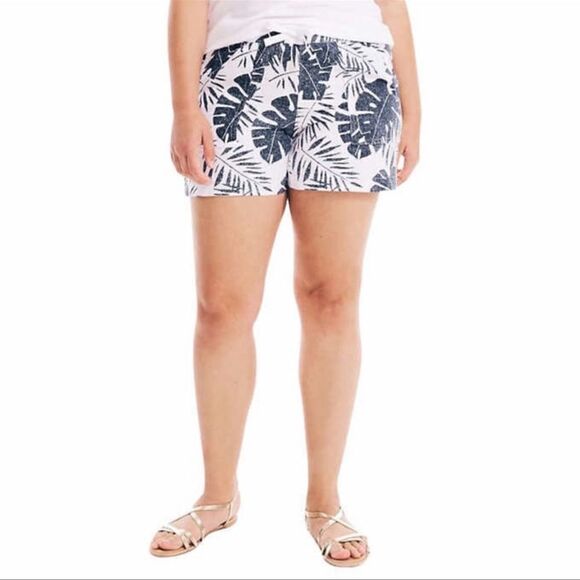 Nautica Ladies' Linen Blend Short 2 pair - Picture 9 of 14